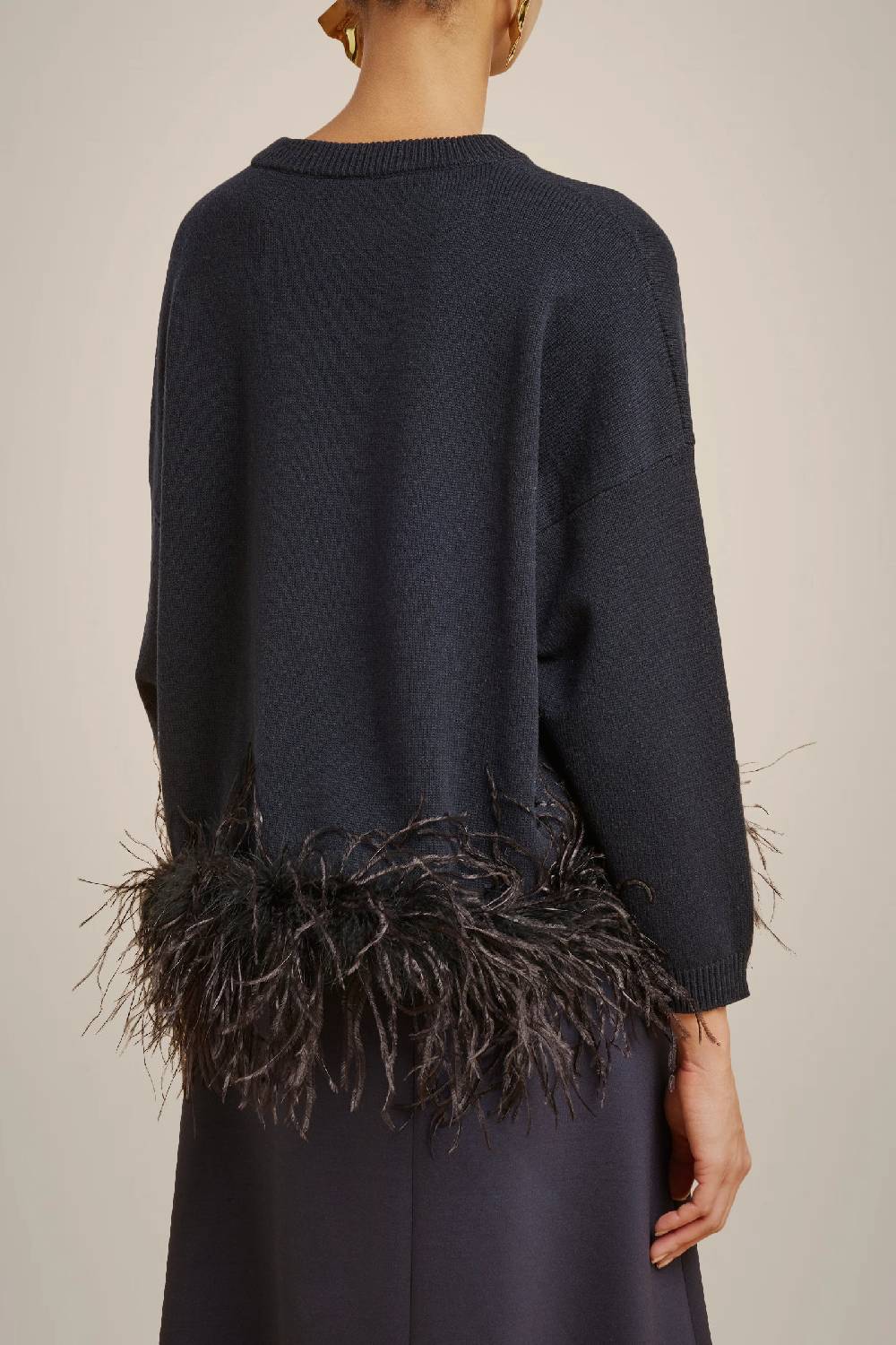 Liviana Conti MAGLIA CON PIUME IN CASHMERE RICICLATO W4LL4WC49N08-0.XS 50% di sconto con spedizione gratuita