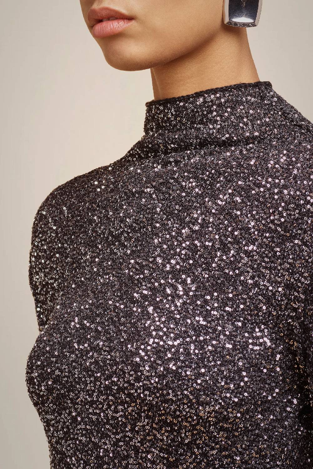 Liviana Conti MAGLIA FULL PAILLETTES W4FF4WG33Y69Z2.XS Esporta salva
