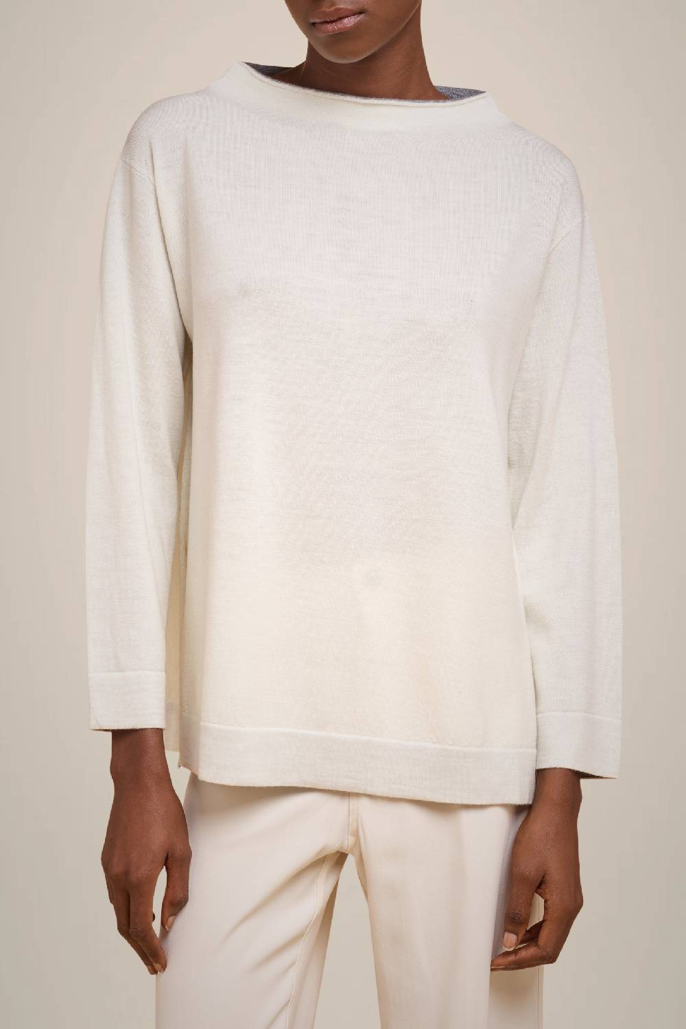 Liviana Conti MAGLIA BORDI DOUBLE W4FCNTA03A08-X.S 2025