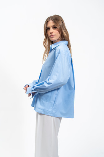 Olla Parèg CAMICIA OVER IN POPPELINE DI COTONE Hotsell