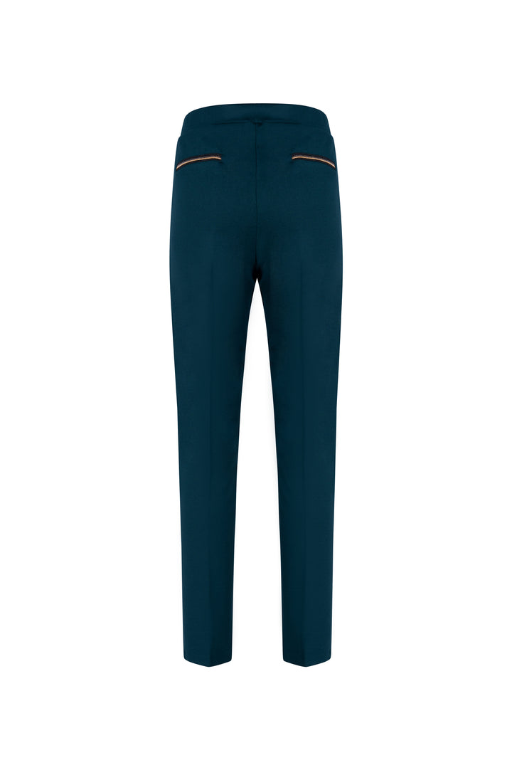 Oltre Tempo Pantalone in punto milano di viscosa Offerta Pasqua