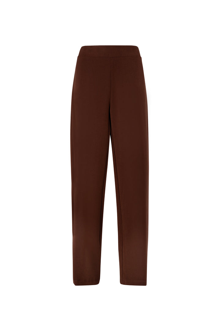 Oltre Tempo Pantalone in twill di viscosa manolana Offerta per la Festa della Mamma