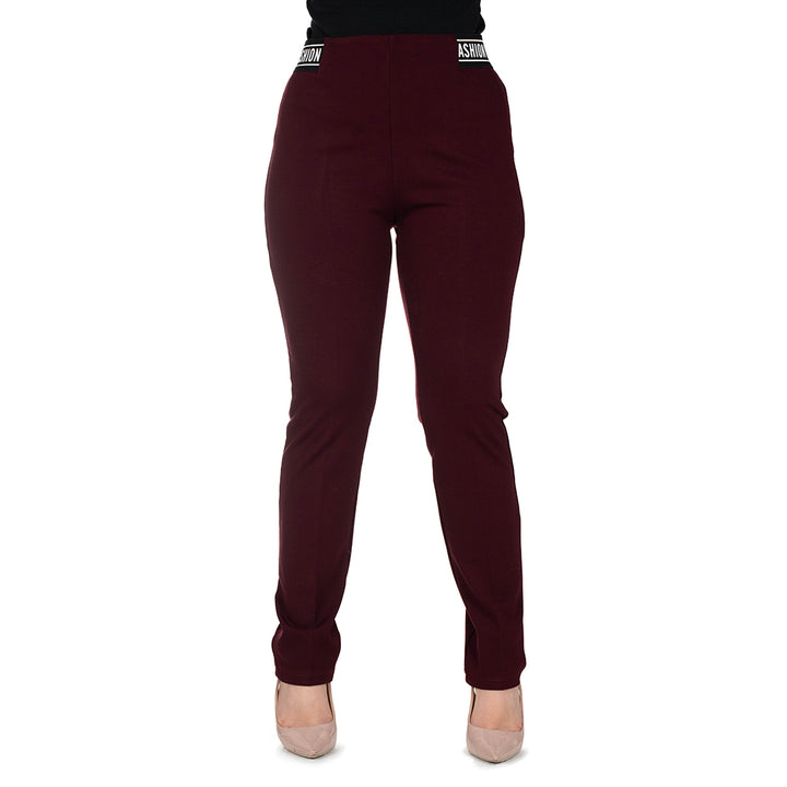Oltre Tempo Pantalone capri punto milano con elastico Only for today