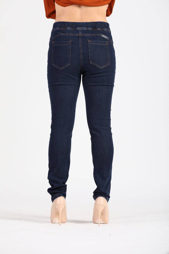 Oltre Tempo Jeans con elastico e tasche al dietro Fino al 55% di sconto