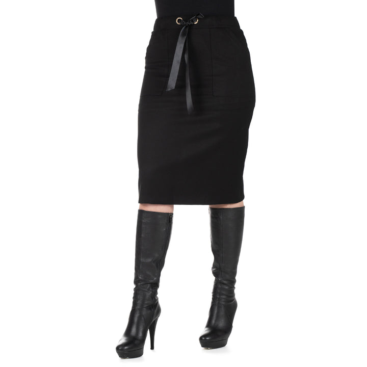Oltre Tempo Gonna con occhielli strass e raso Discount Store per i nuovi prodotti