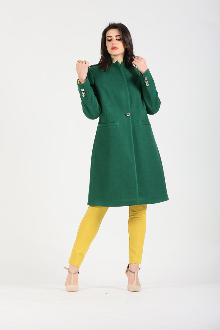 Oltre Tempo Cappotto misto lana In Linea