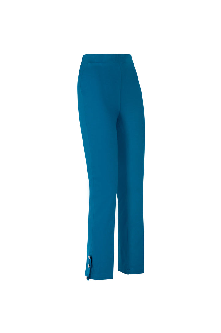 Oltre Tempo Pantalone in punto milano con bottoncini al fondo Offerte