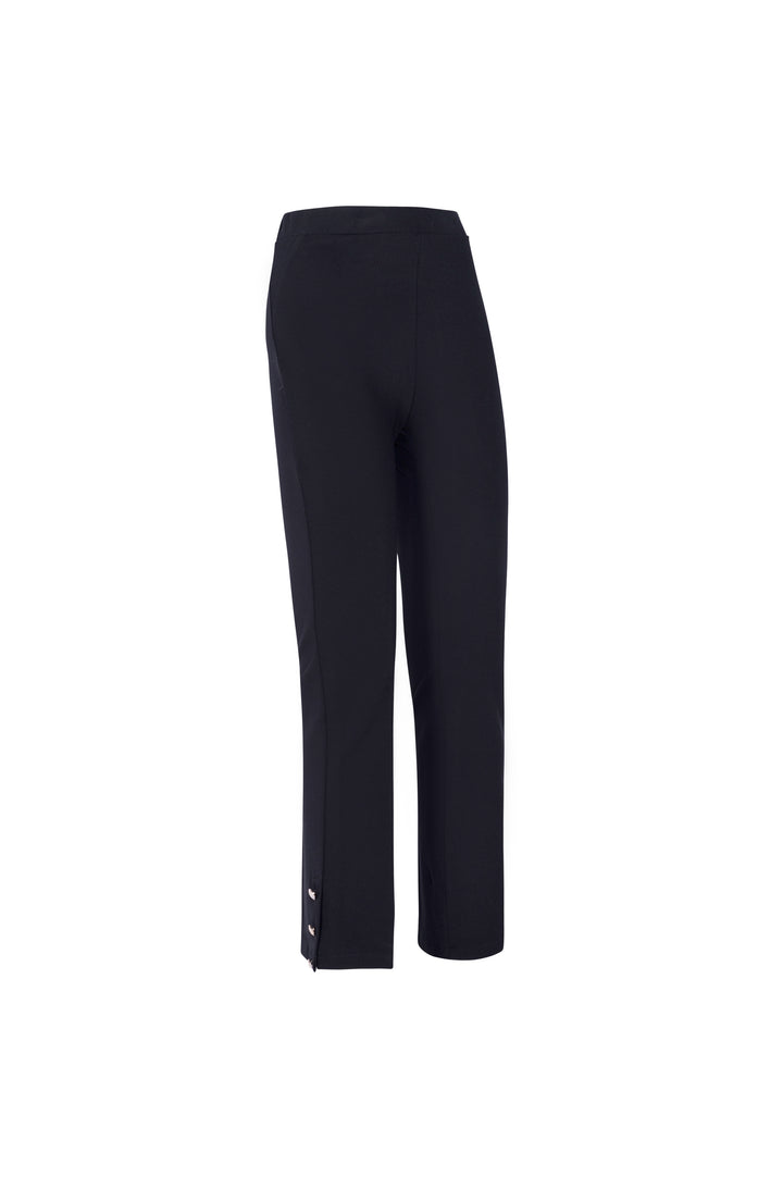 Oltre Tempo Pantalone in punto milano con bottoncini al fondo Offerte