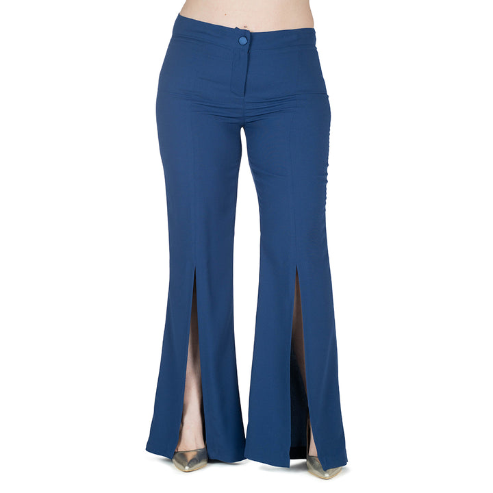 Oltre Tempo Pantalone unito in cadì aperto sul davanti Moda