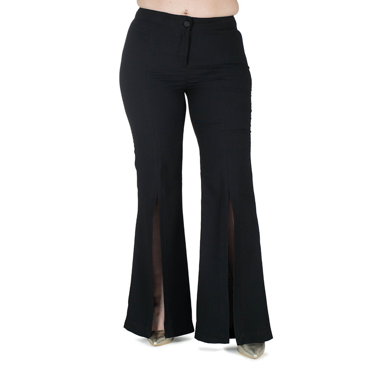 Oltre Tempo Pantalone unito in cadì aperto sul davanti Moda