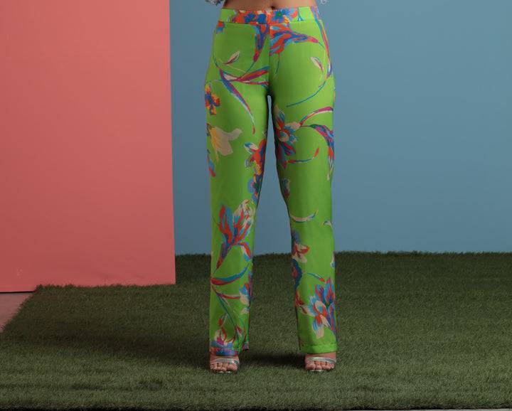 Oltre Tempo Pantalone con elastico in vita in raso leggero Online Outlet