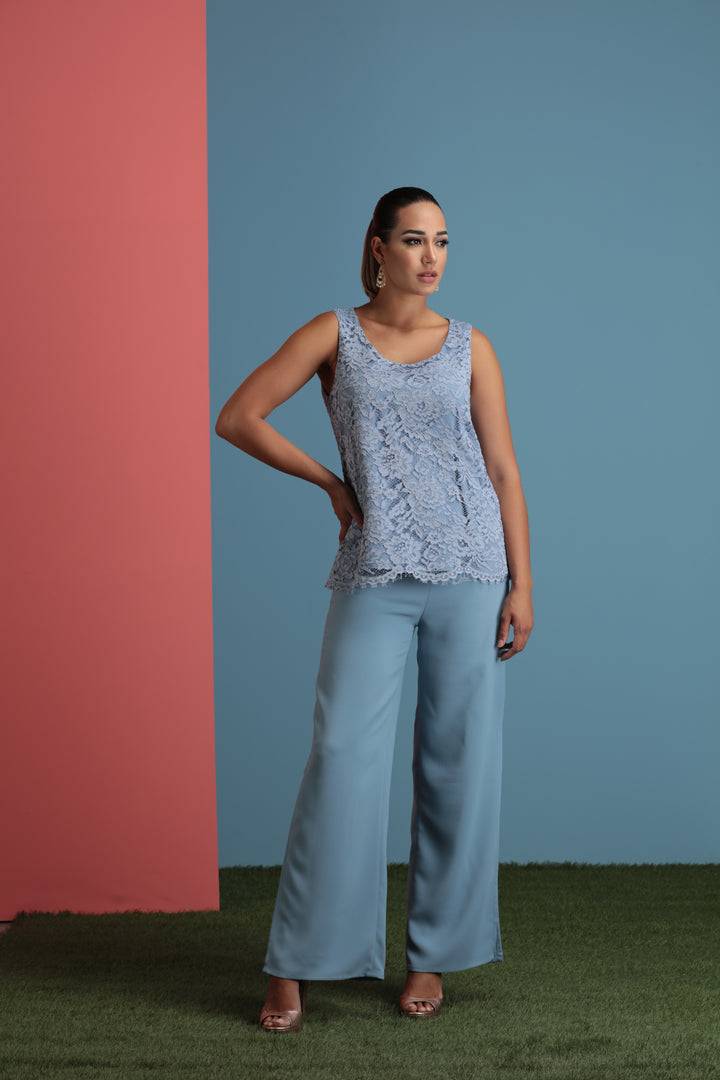 Oltre Tempo Top in pizzo