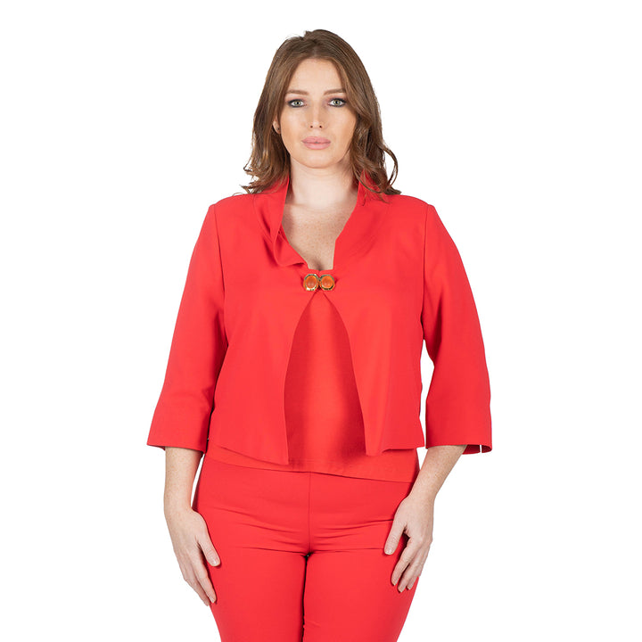 Oltre Tempo Giacchino corto in cadì unito con gancio Black Friday Prezzi