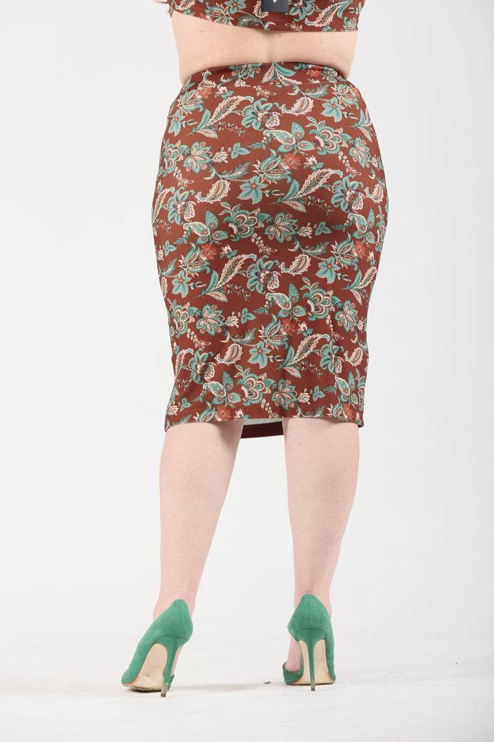 Oltre Tempo Gonna con bottoni e spacco davanti Comprare a buon mercato