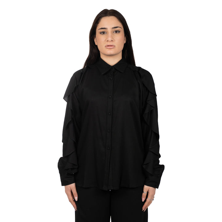 Oltre Tempo Camicia vajella con rouge sulle spalle Offerte stagionali