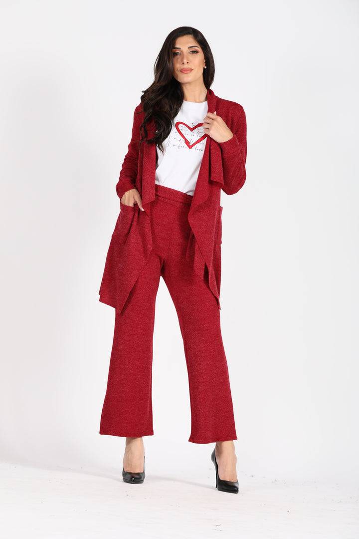 Oltre Tempo Pantalone in maglia con fusciacca