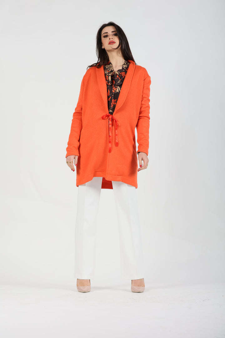 Oltre Tempo Cardigan con collo sciallato