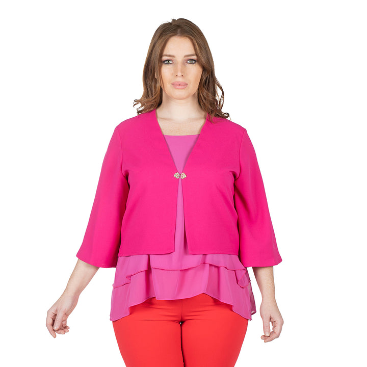 Oltre Tempo Giacchino corto con gancetti in oro Fino al 65% di sconto