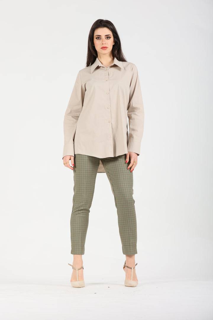 Oltre Tempo Camicia in cotone stretching