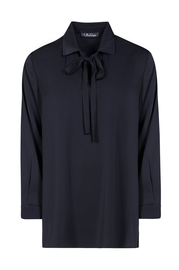Oltre Tempo Camicia con colletto e fiocco Pezzi Unici