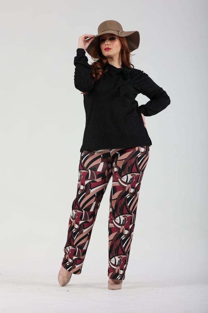 Oltre Tempo Maglia in lurex con fusciacca al collo Qualità Garantita