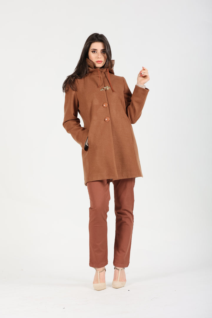 Oltre Tempo Giaccone in misto lana con cappuccio Affare Del Giorno