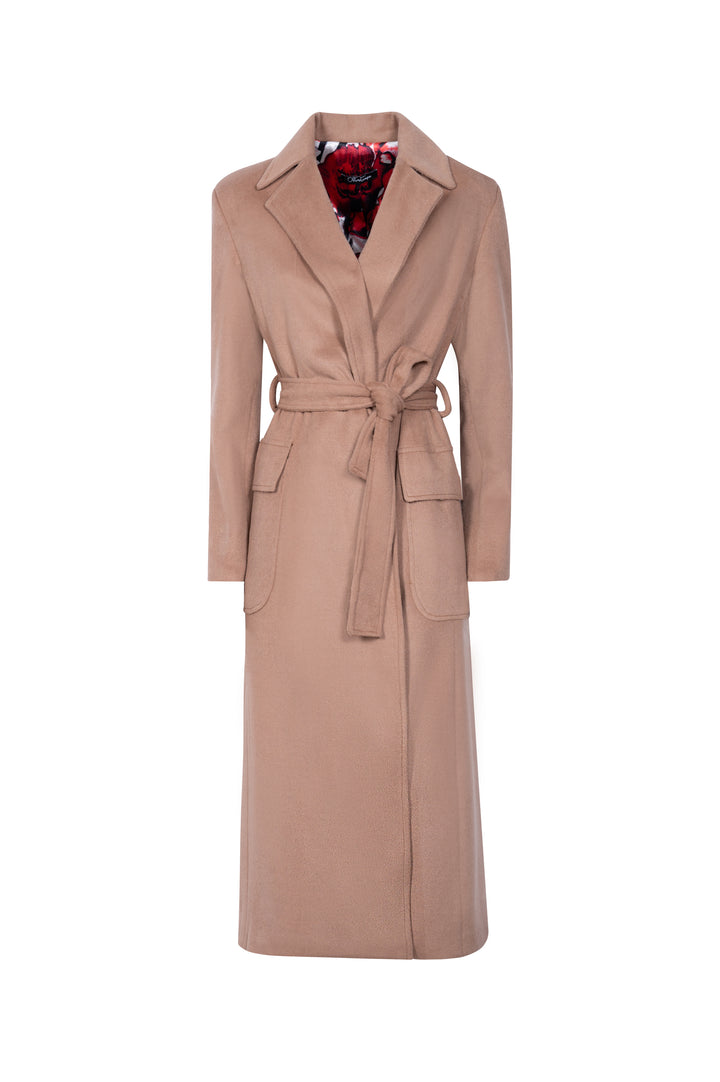 Oltre Tempo Cappotto in lana con tasche a toppa Sottocosto