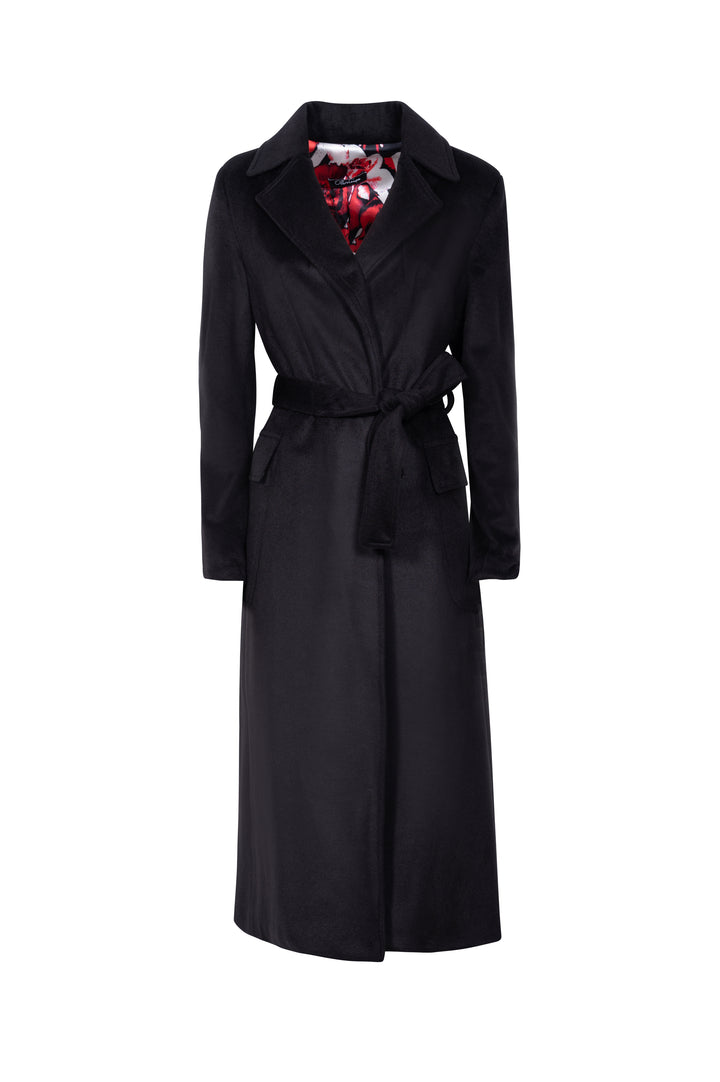 Oltre Tempo Cappotto in lana con tasche a toppa Sottocosto