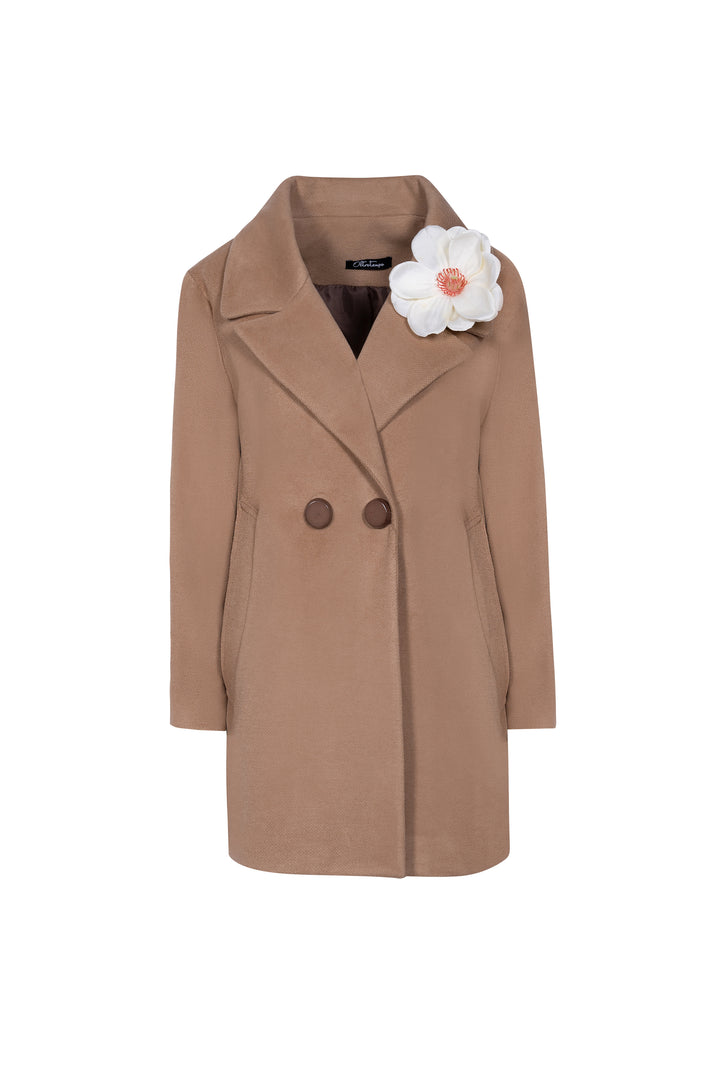 Oltre Tempo Cappotto in viscosa due bottoni Presa