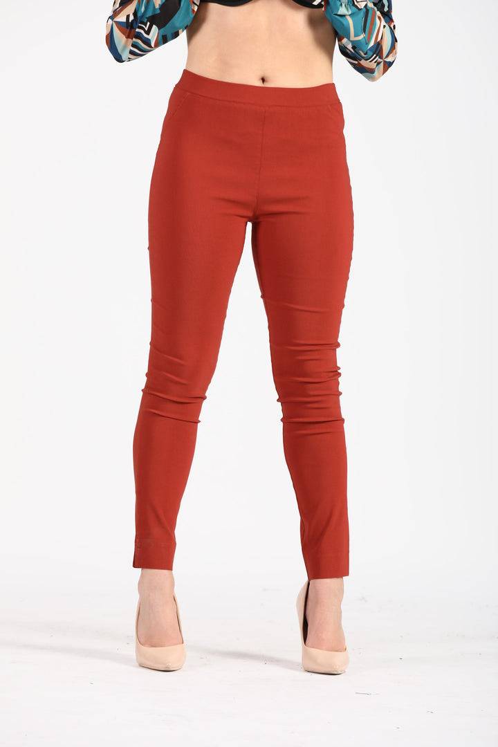 Oltre Tempo Capri in viscosa con elastico in vita