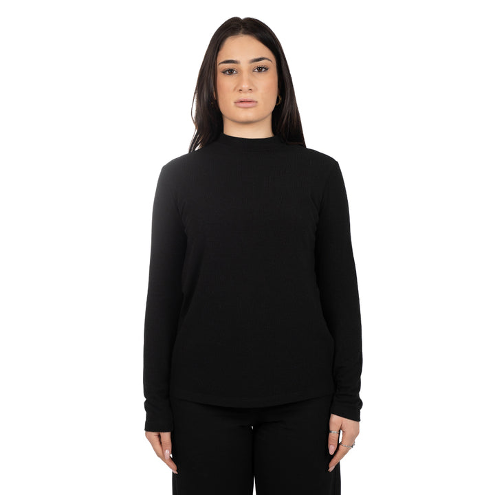 Oltre Tempo Maglia lupetto in misto viscosa Vendita Calda