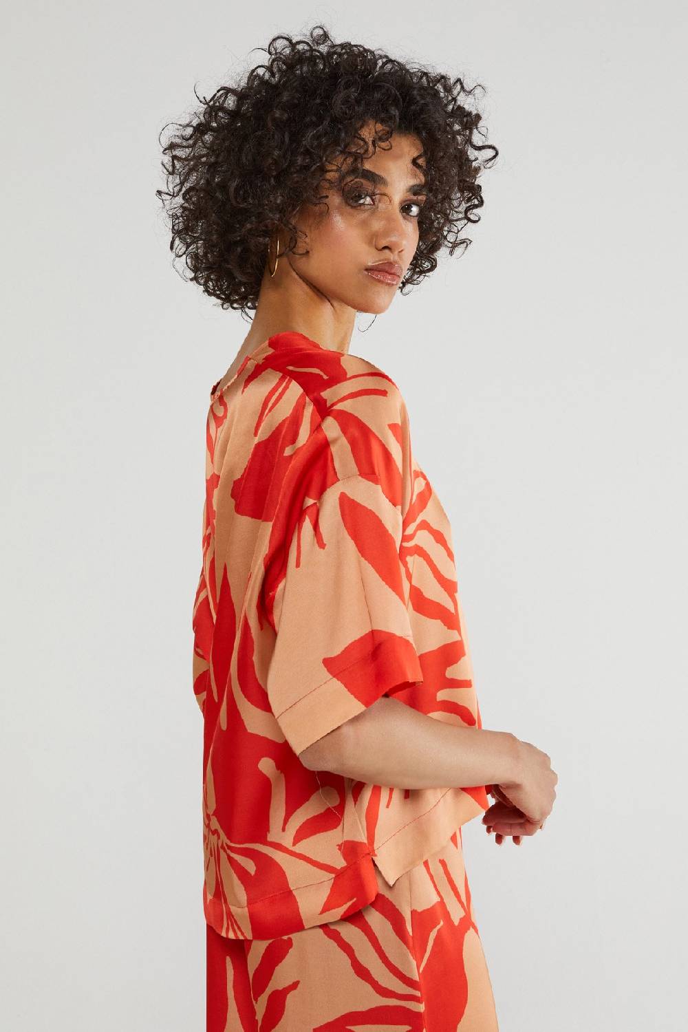 ottod'Ame Printed viscose sweater Convenienza
