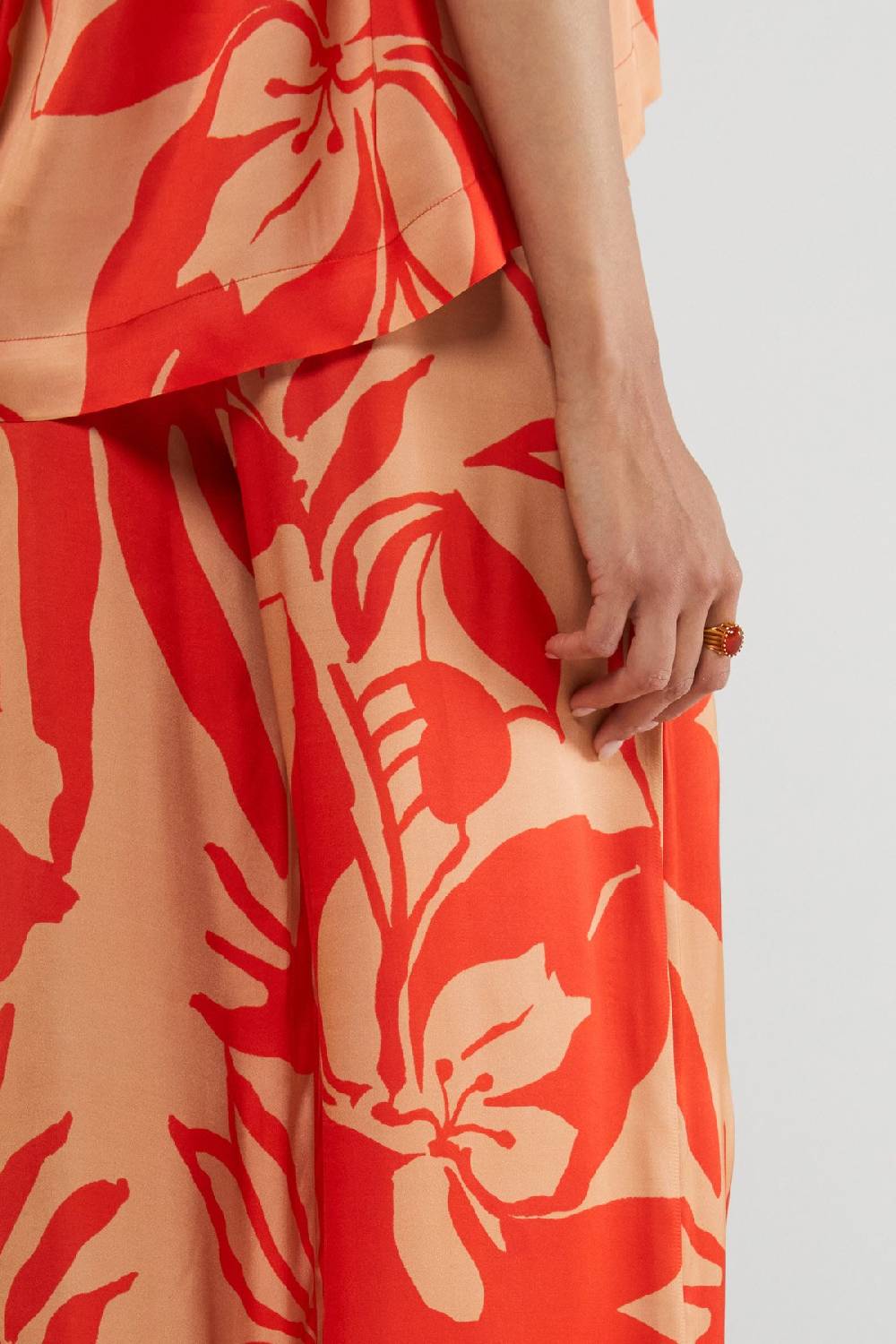 ottod'Ame Printed viscose trousers Novità