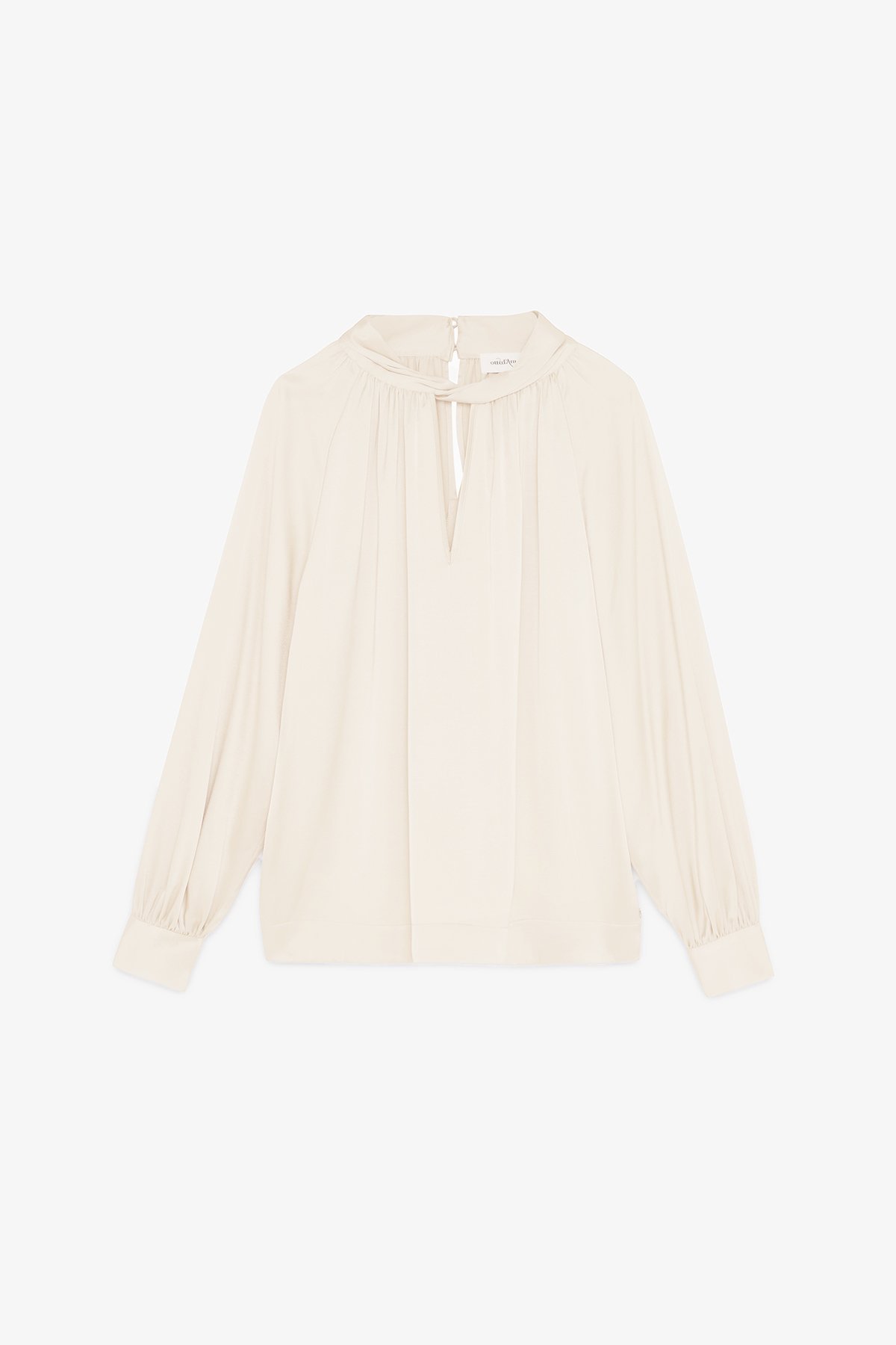 ottod'Ame Viscose blouse with knot Online