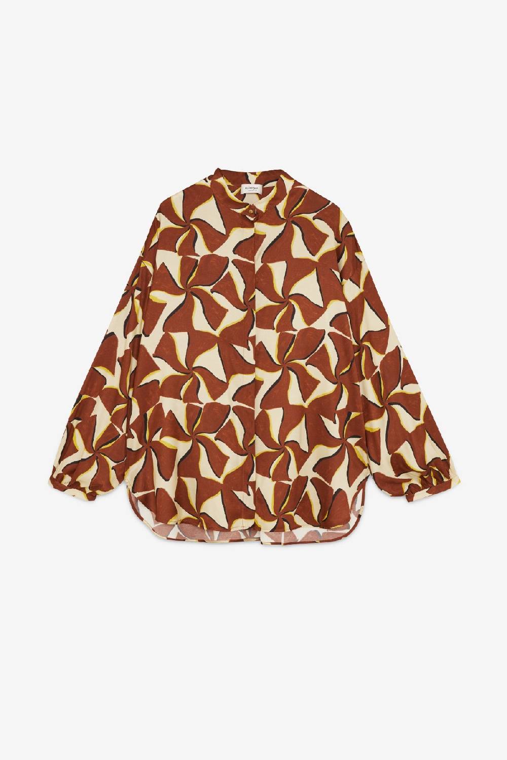 ottod'Ame Viscose shirt with rounded bottom Offerte