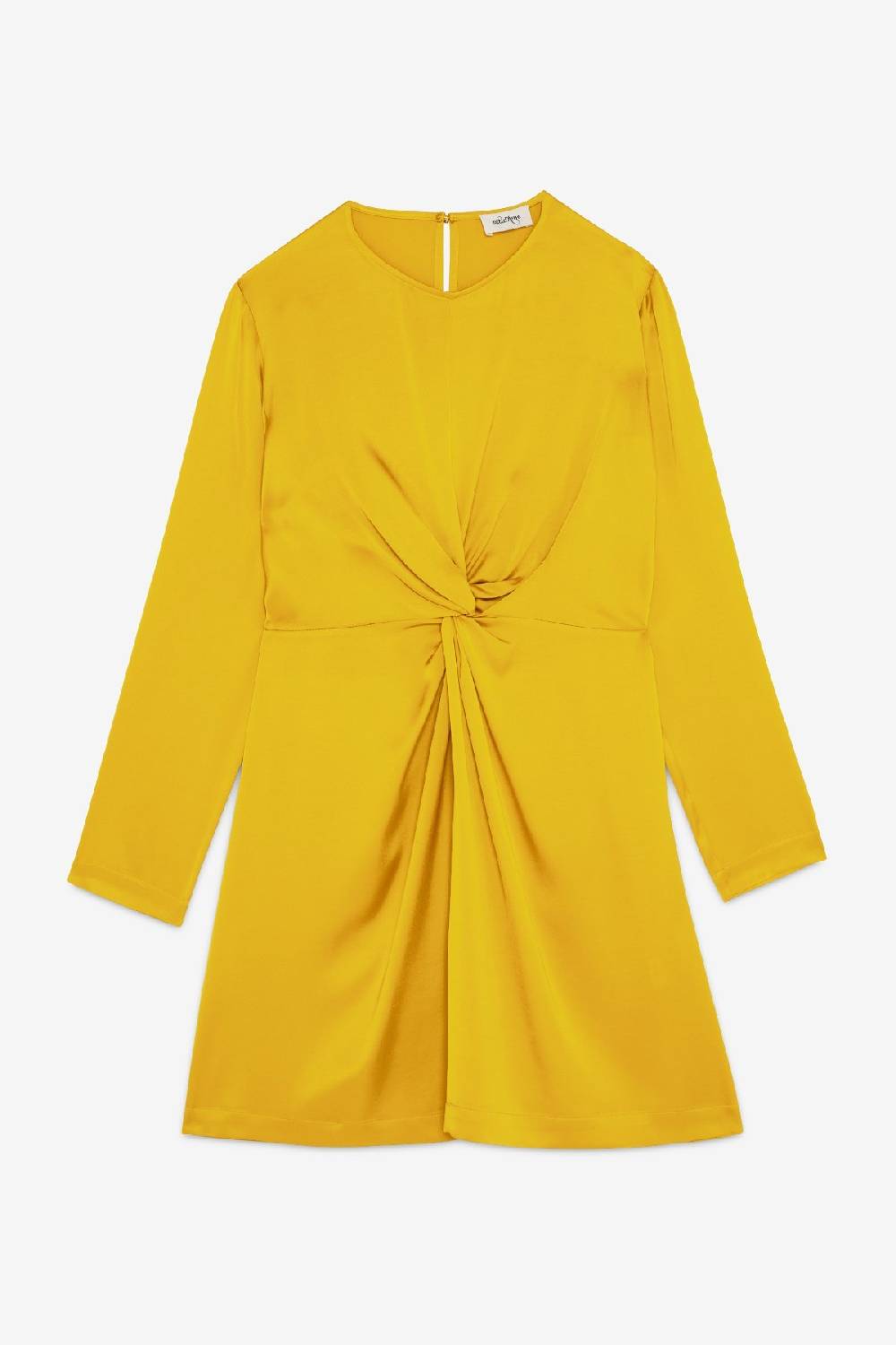 ottod'Ame Viscose short dress with knot Hotsell