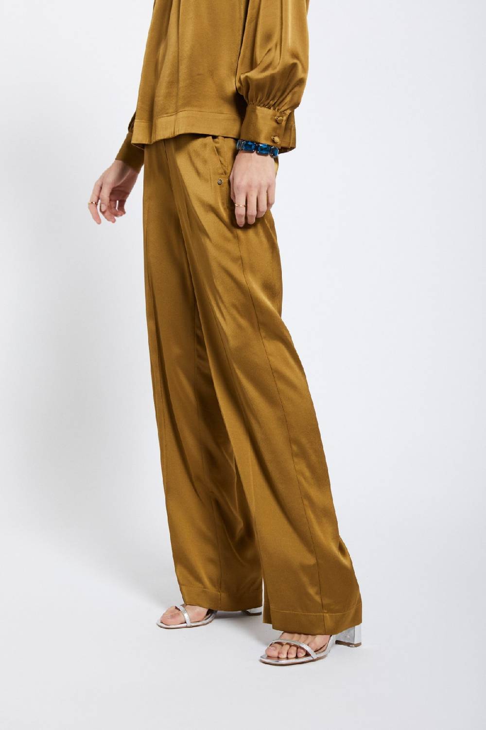 ottod'Ame Viscose palazzo trousers Negozio