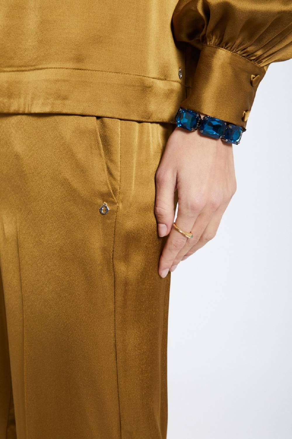 ottod'Ame Viscose palazzo trousers Negozio