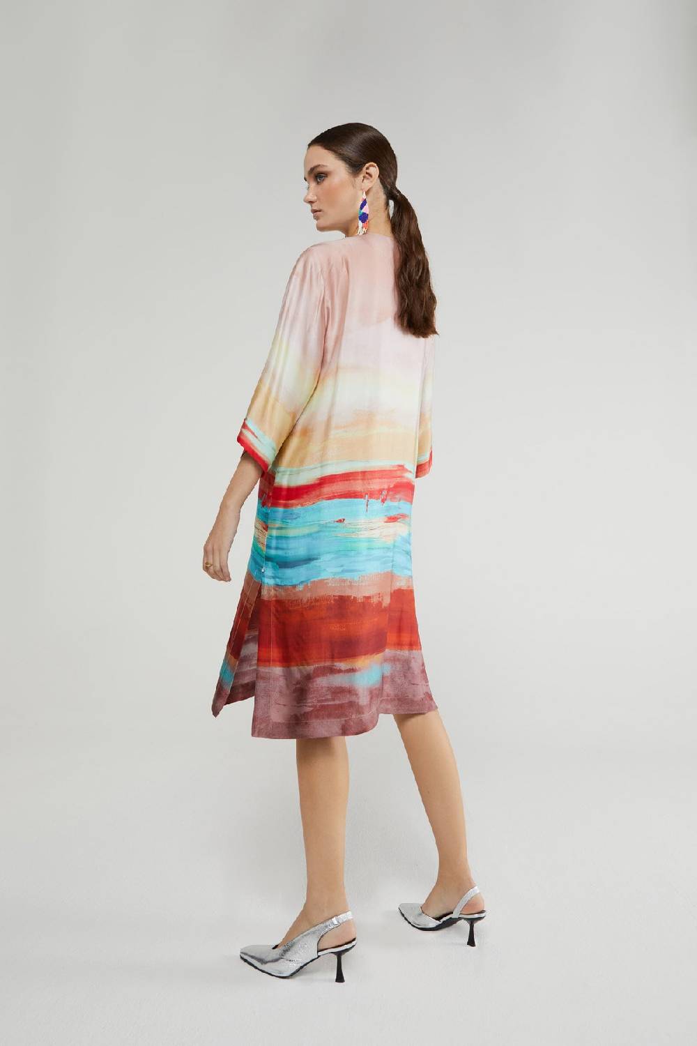 ottod'Ame Fluid viscose dress Moda