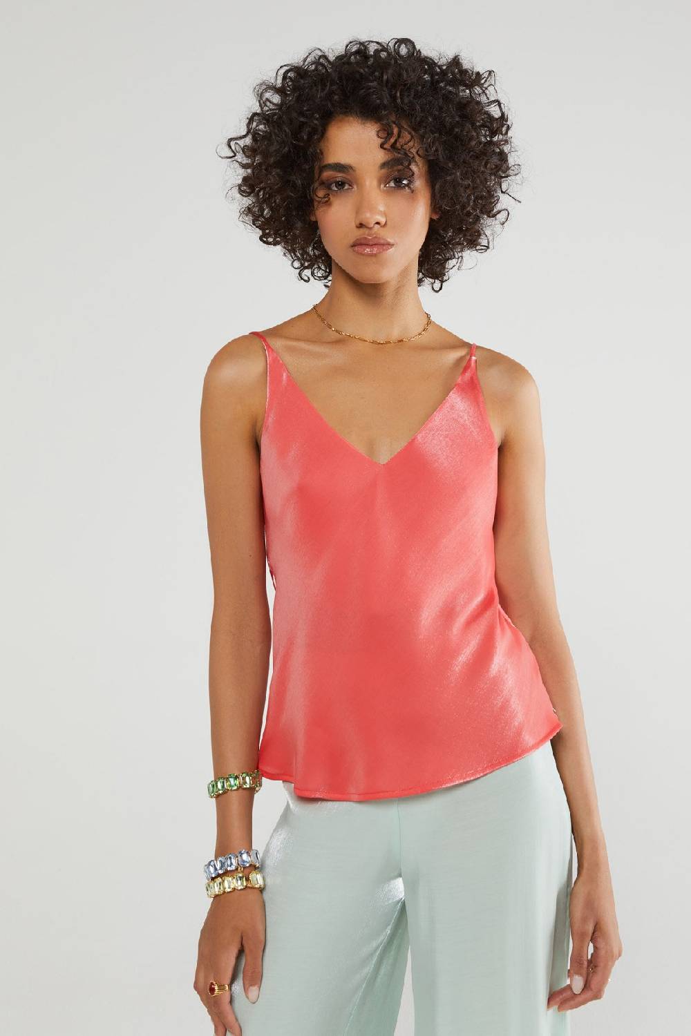 ottod'Ame V-neck top Comprare a buon mercato