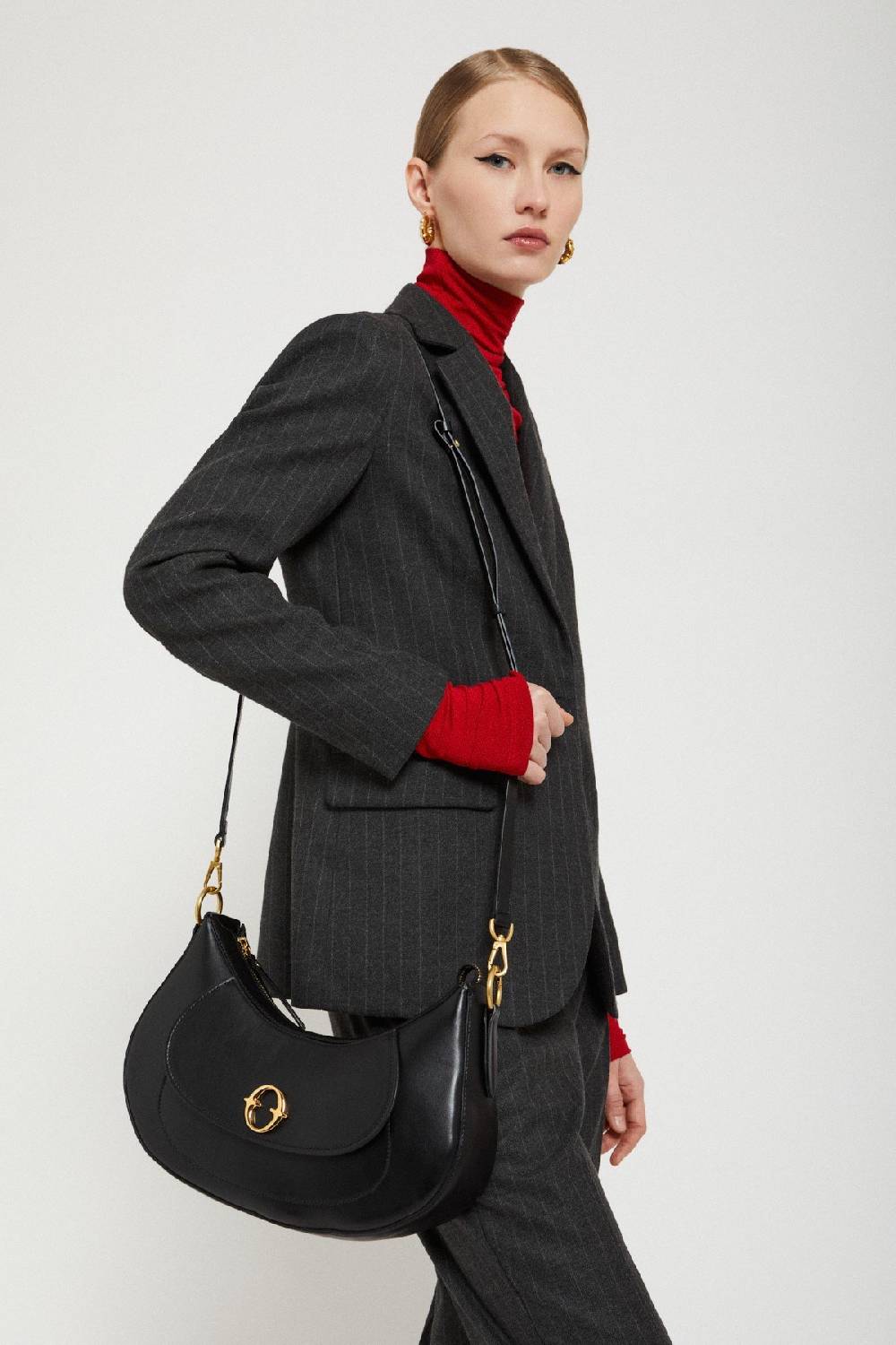ottod'Ame Leather belly maxi bag Smaltimento dello stoccaggio
