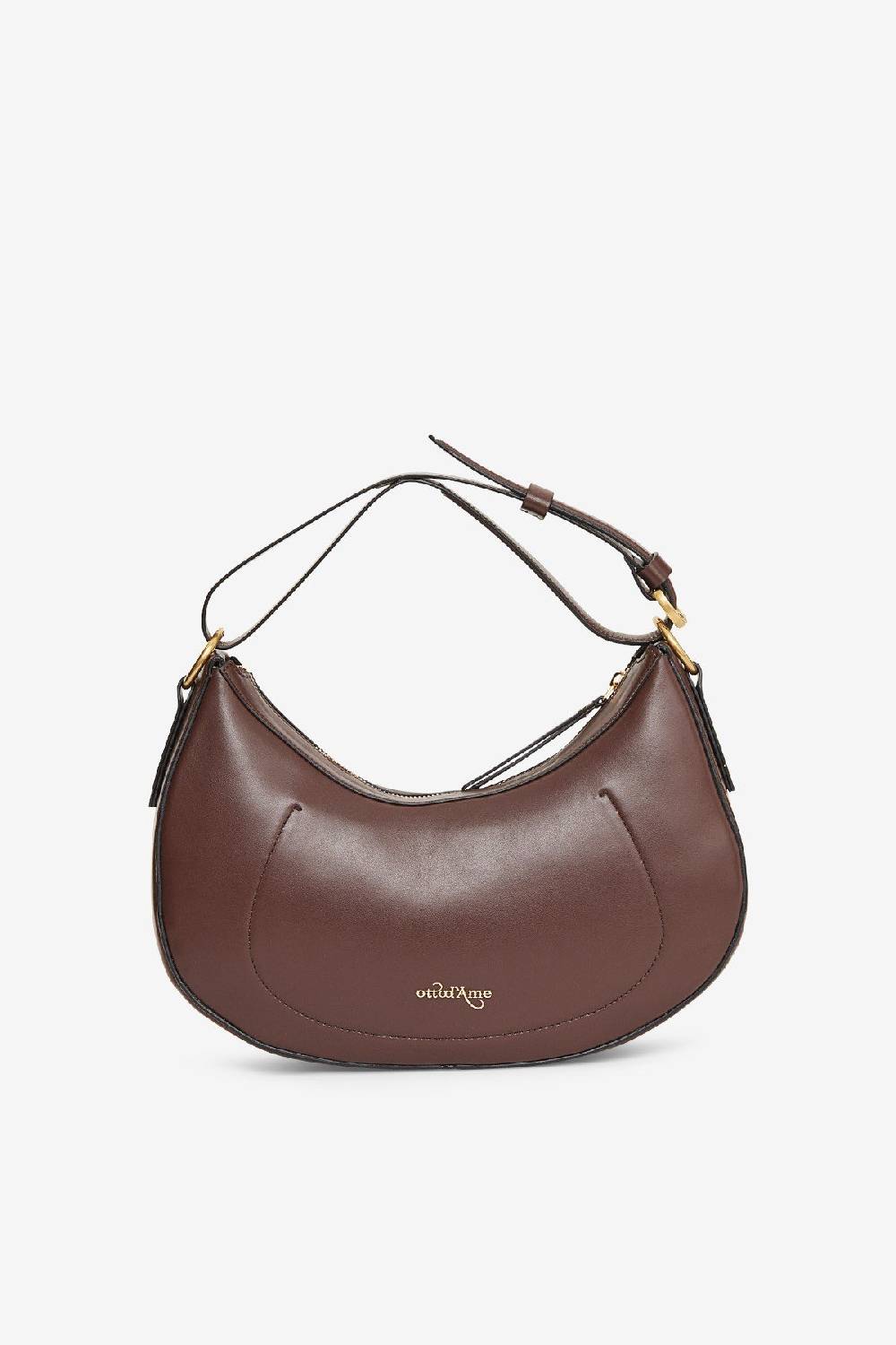 ottod'Ame Leather belly maxi bag Vendita calda