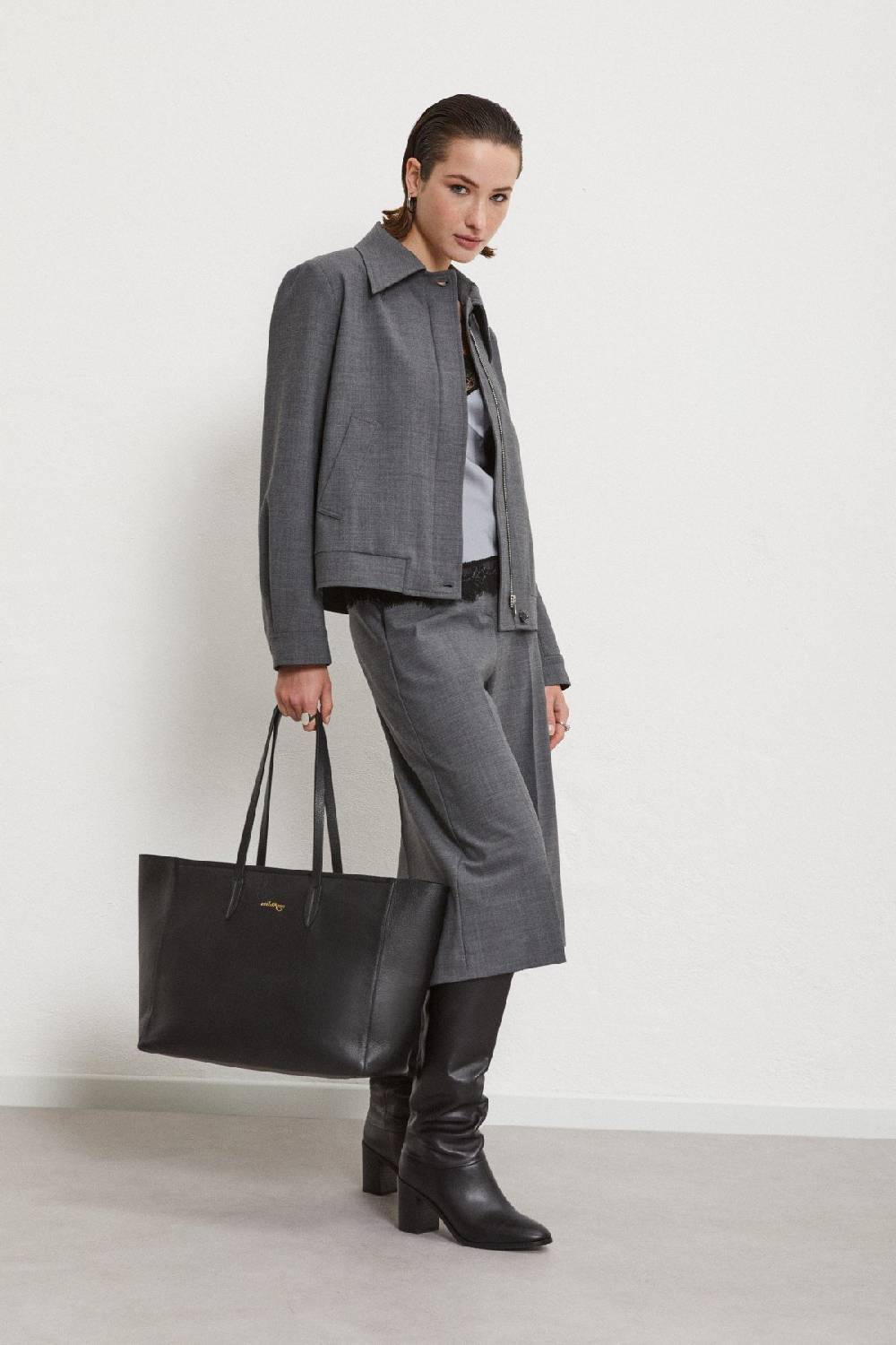 ottod'Ame Leather shopping bag Offerta migliore