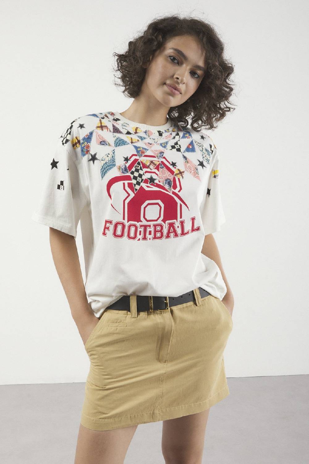 ottod'Ame Printed T-shirt Lightning offer