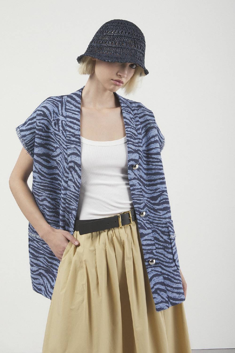 ottod'Ame Cotton blend waistcoat Nuovi prodotti