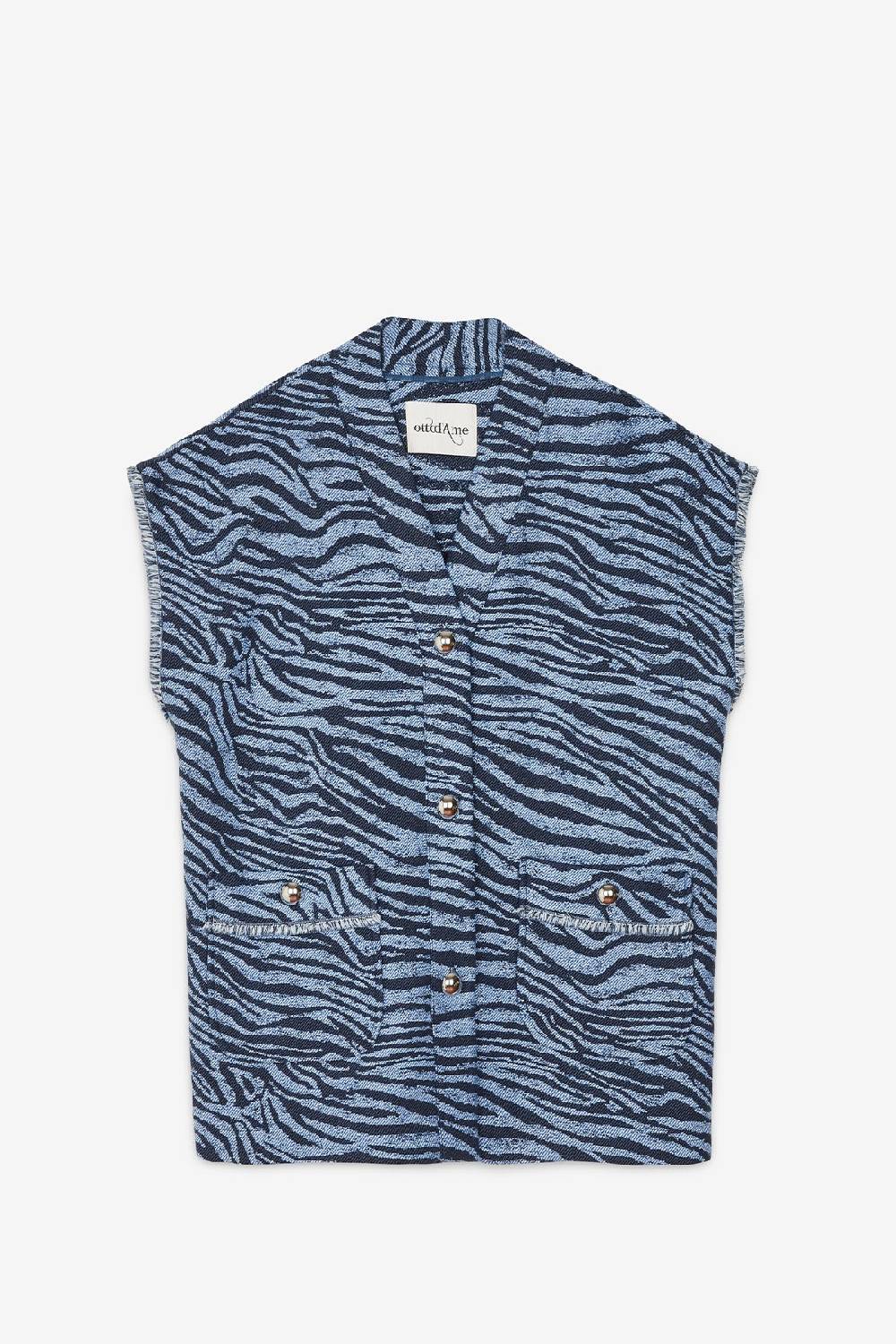 ottod'Ame Cotton blend waistcoat Nuovi prodotti