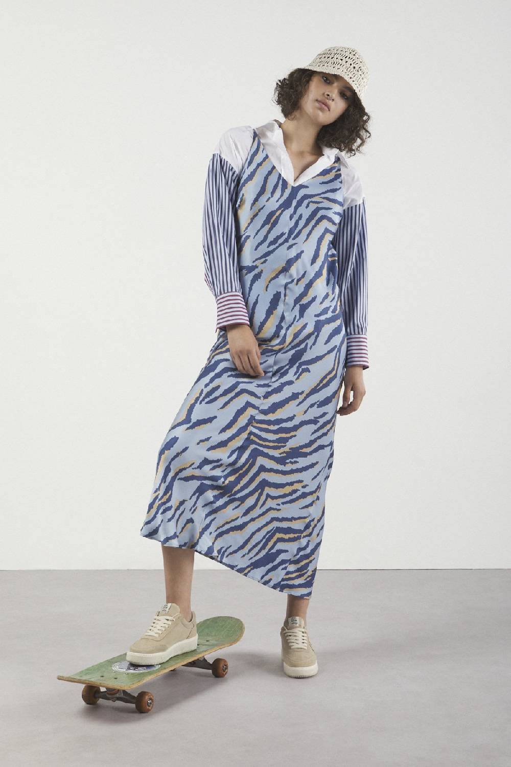 ottod'Ame Viscose long dress Offerte stagionali