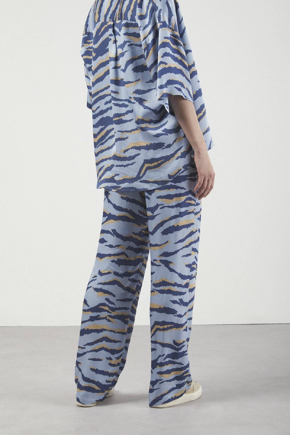 ottod'Ame Viscose palazzo trousers Offerte giornaliere