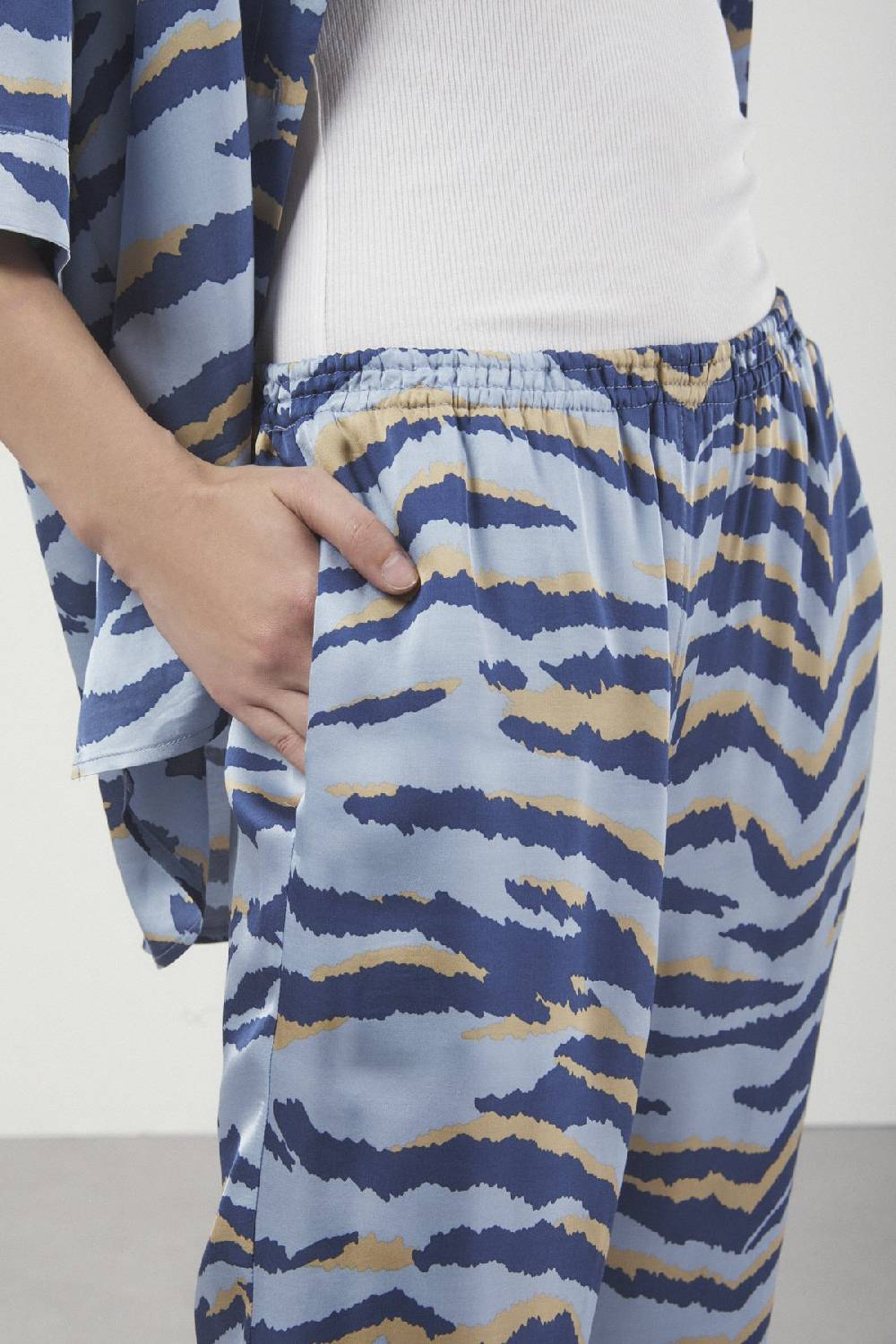 ottod'Ame Viscose palazzo trousers Offerte giornaliere