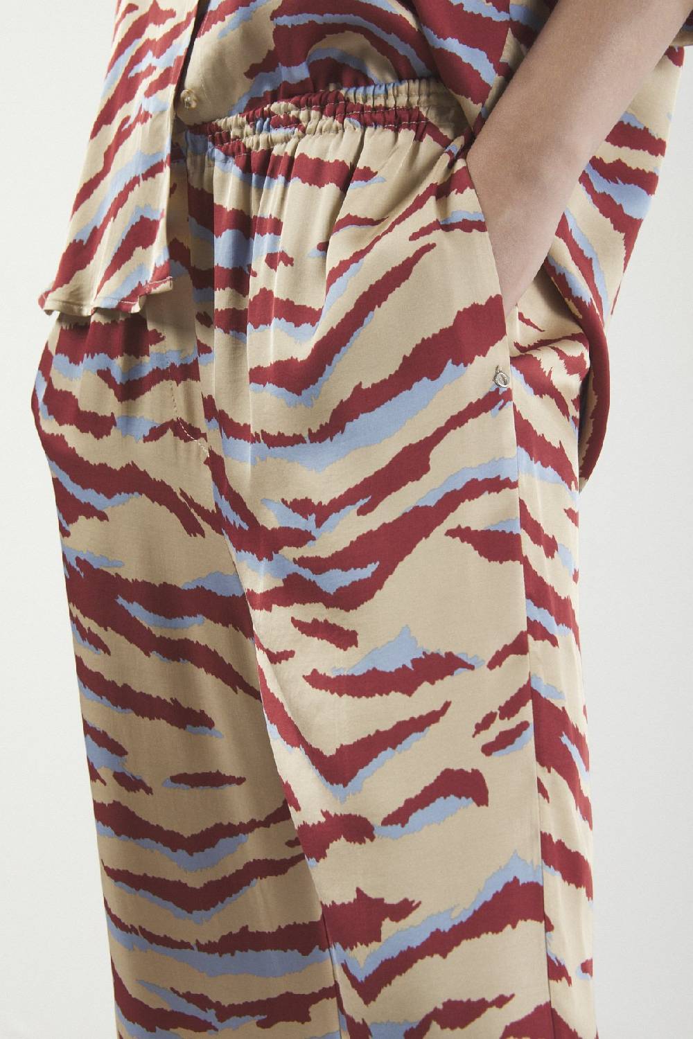 ottod'Ame Viscose palazzo trousers Offerte speciali